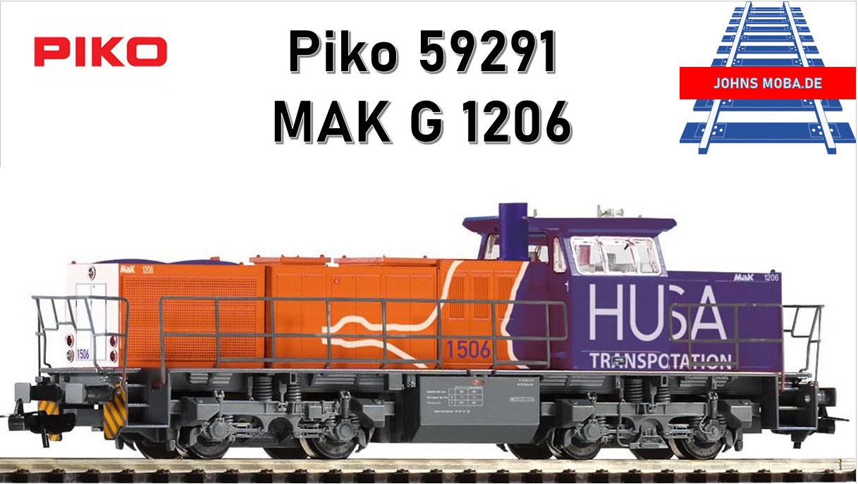 Verspricht mehr als Sie liefert – H0 EXPERT Lok PIKO MaK 1206
