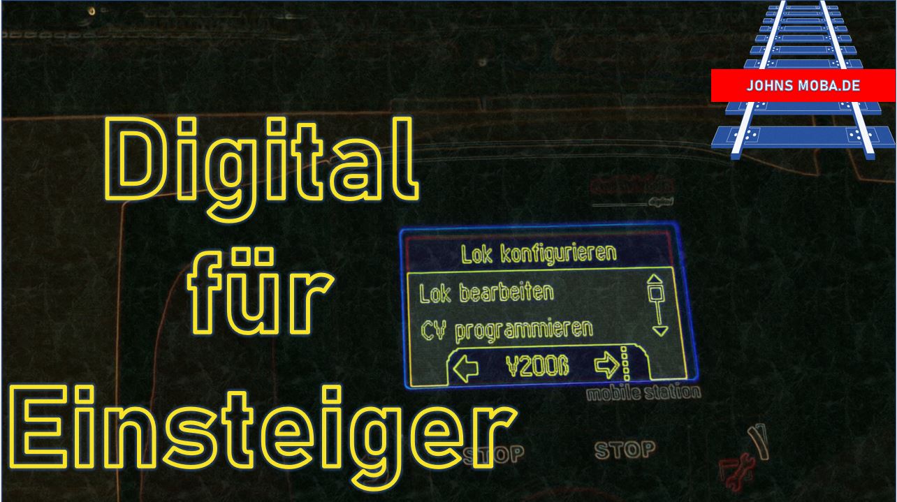 Spur Z Digital für Einsteiger mit Märklin Mobile Station 2, Velmo Decoder und DSR