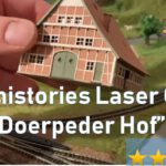Spur Z – Review Archistories laser cut “doerpeder hof” exklusiv Modell, Modelleisenbahn Bau