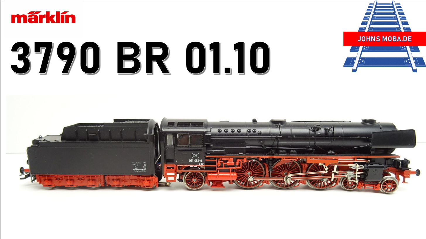 Steampower statt Steampunk – Baureihe 01.10 von Märklin in AC Digital H0 – 3790